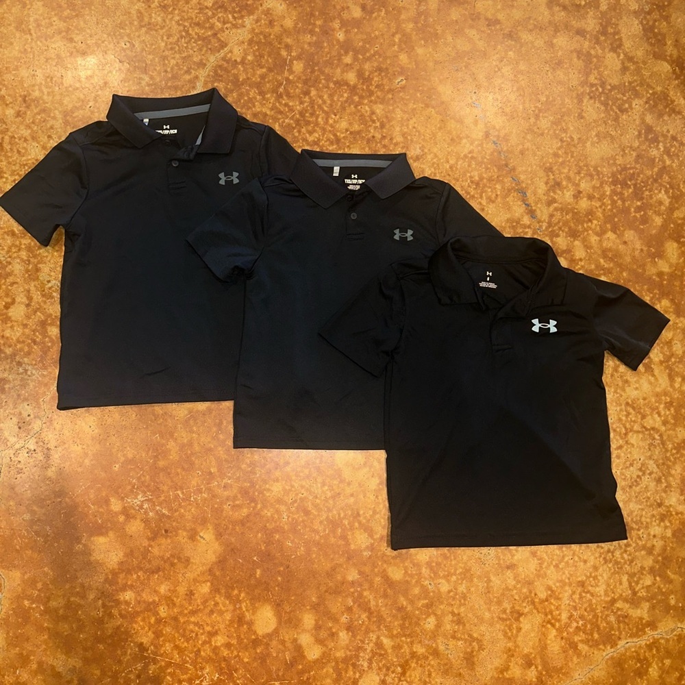 Under Armour Performance Polo 3 tops all size XS (6) bundle